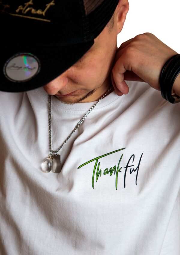 Koszulka streetwear Jump street THANKFUL