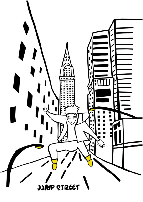 Koszulka streetwear Jump street CITY - obrazek 5