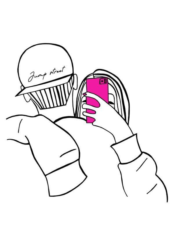 Koszulka streetwear Jump street HUG FUN - obrazek 6