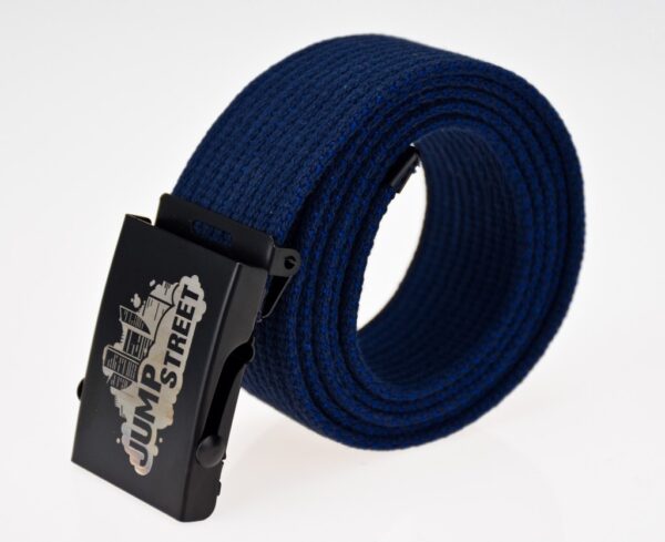 Pasek streetwear Jump street CITY BLACK & DARK BLUE - obrazek 3