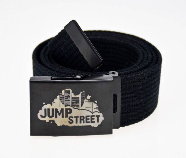 Pasek streetwear Jump street CITY BLACK & BLACK - obrazek 3