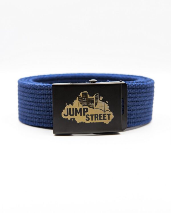 Pasek streetwear Jump street CITY BLACK & DARK BLUE