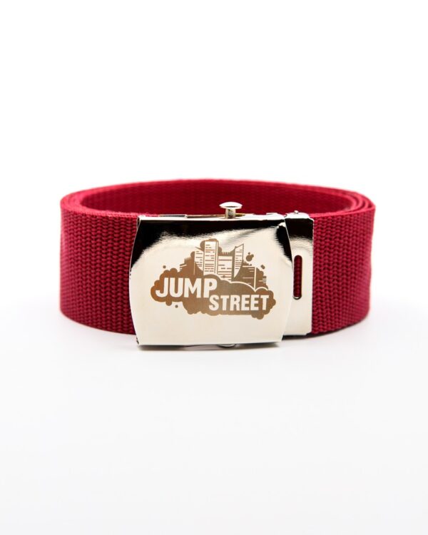 Pasek streetwear Jump street CITY SILVER & CLARET