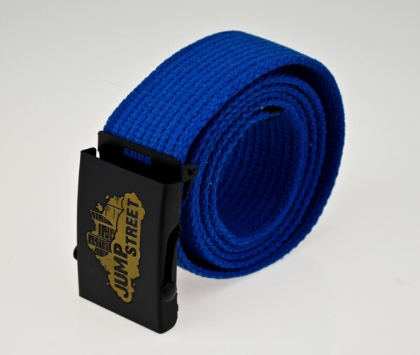 Pasek streetwear Jump street CITY BLACK & BLUE - obrazek 3