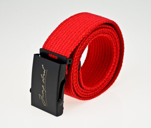 Pasek streetwear Jump street ORIGINAL BLACK & RED - obrazek 2