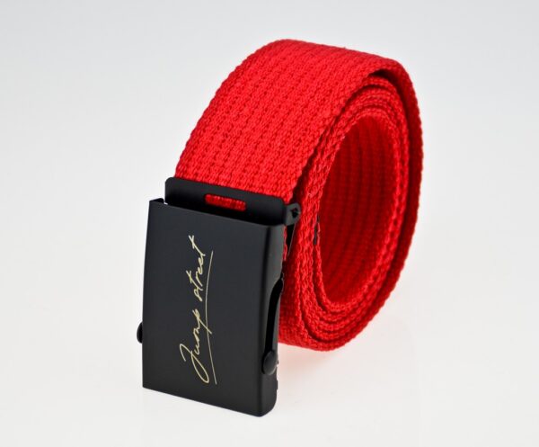 Pasek streetwear Jump street ORIGINAL BLACK & RED - obrazek 5