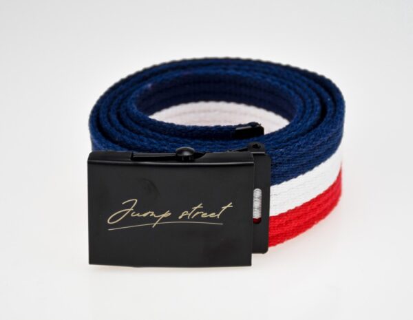 Pasek streetwear Jump street ORIGINAL BLACK & 3 COLORS - obrazek 4
