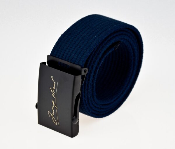 Pasek streetwear Jump street ORIGINAL BLACK & DARK BLUE - obrazek 2