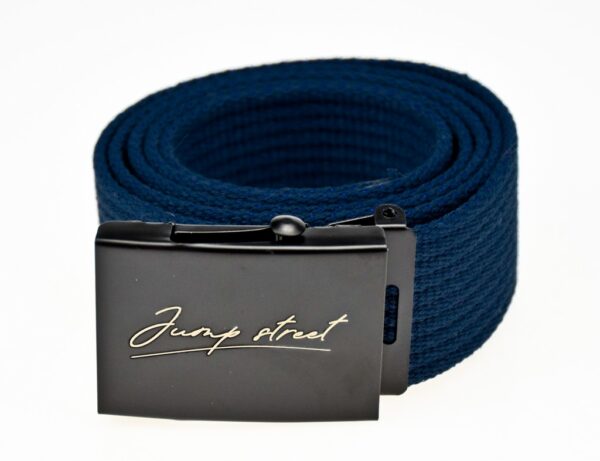 Pasek streetwear Jump street ORIGINAL BLACK & DARK BLUE - obrazek 3
