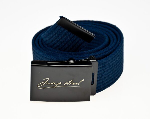 Pasek streetwear Jump street ORIGINAL BLACK & DARK BLUE - obrazek 4