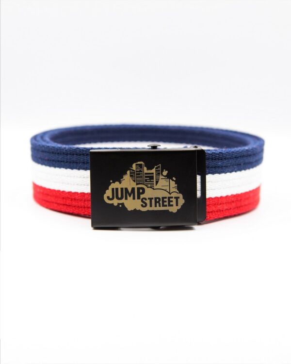 Pasek streetwear Jump street CITY BLACK & 3 COLORS