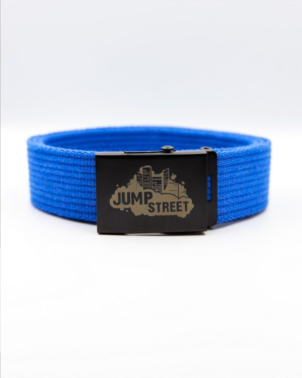 Pasek streetwear Jump street CITY BLACK & BLUE