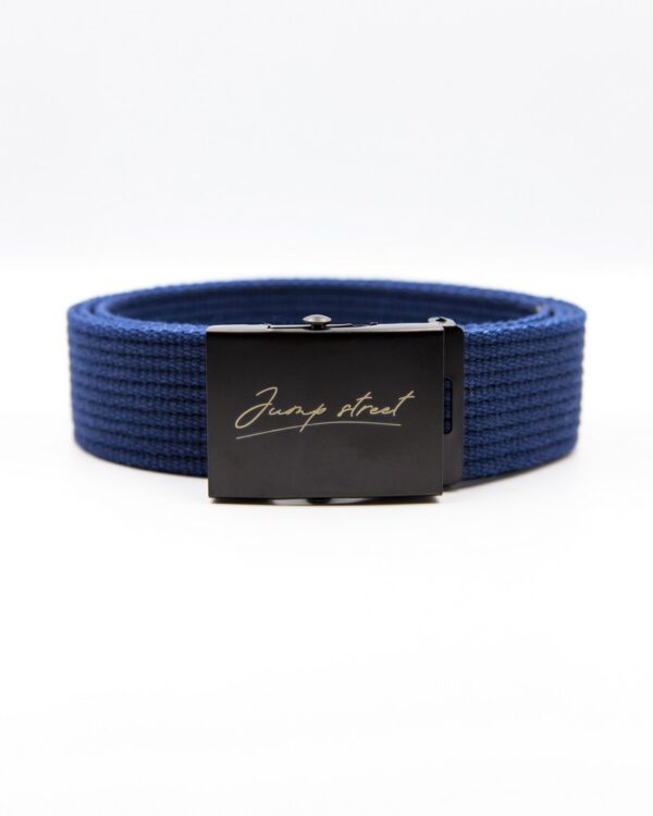 Pasek streetwear Jump street ORIGINAL BLACK & DARK BLUE