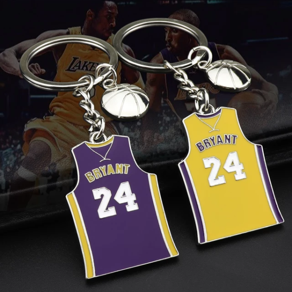 Brelok do kluczy streetwear KOSZULKA KOBE BRYANT KOSZYKÓWKA