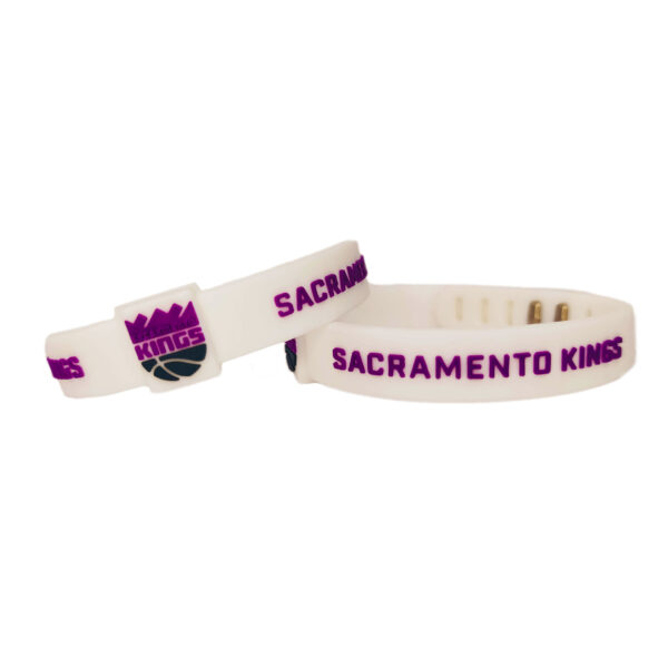 Opaska silikonowa bransoletka streetwear SACRAMENTO KINGS