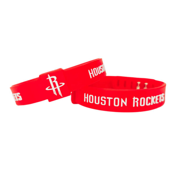 Opaska silikonowa bransoletka streetwear HOUSTON ROCKETS