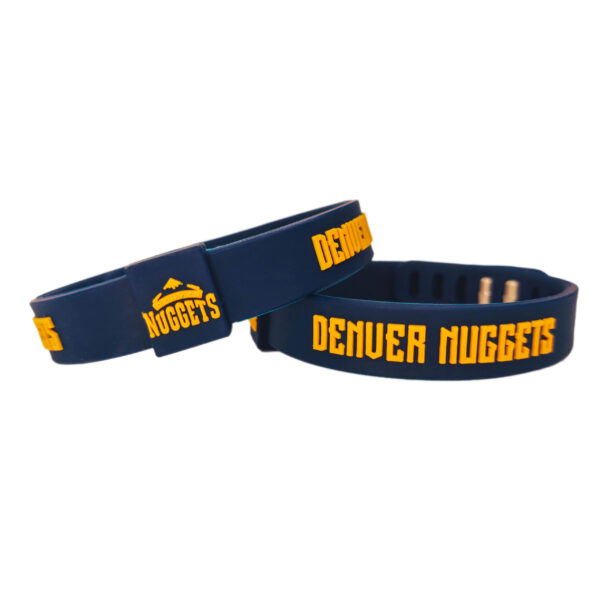 Opaska silikonowa bransoletka streetwear DENVER NUGGETS