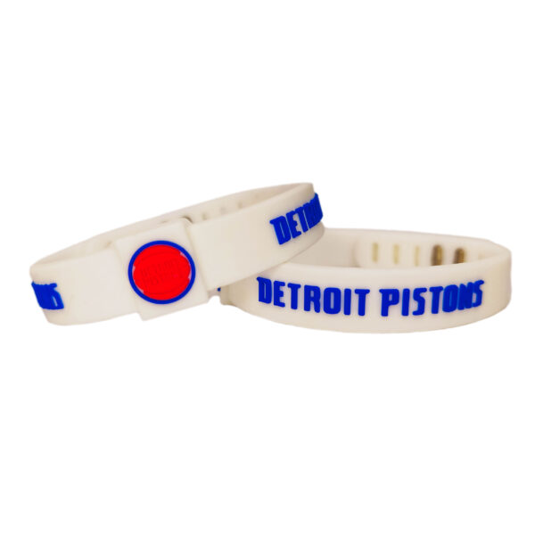 Opaska silikonowa bransoletka streetwear DETROIT PISTONS