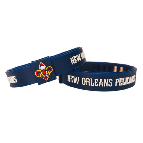 Opaska silikonowa bransoletka streetwear NEW ORLEANS PELICANS