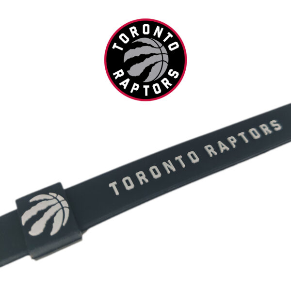 Opaska silikonowa bransoletka streetwear TORONTO RAPTORS - obrazek 2