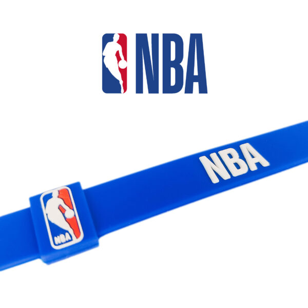Opaska silikonowa bransoletka streetwear STREETWEAR NBA - obrazek 2