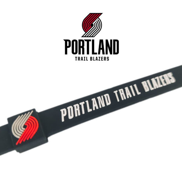 Opaska silikonowa bransoletka streetwear PORTLAND TRAIL BLAZERS - obrazek 2