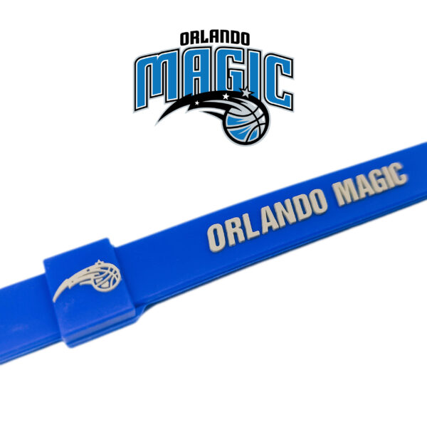 Opaska silikonowa bransoletka streetwear ORLANDO MAGIC - obrazek 2
